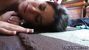 Braces Teen 18+ Gets Creampie