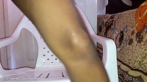 Mel Uses Cucumber For Intense Masturbation Session