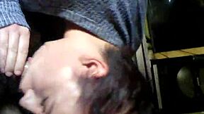 young slut gets face fucked with blowjob