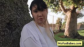 sexy hot asian teen 18+ reveal natural big boobs to friend outdoors tomie tang charles dera?