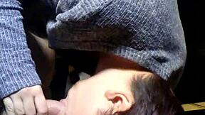 young slut gets face fucked with blowjob