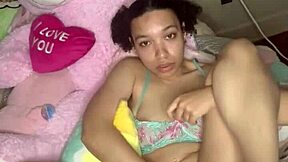 Huge Facial for Petite Anastasia