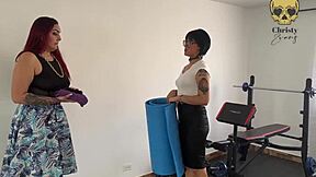 Colombian Latina Widow Receives Bisexual Muff Diving Therapy From Mature And Teen