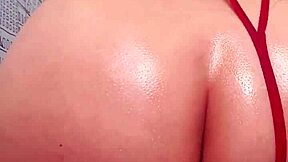 Sexy Latina With Big Ass Masturbates To Squirts Then Anal