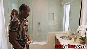 Can This Teen 18+ Handle Big Black Monster Cock?