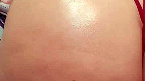 Sexy Latina With Big Ass Masturbates To Squirts Then Anal