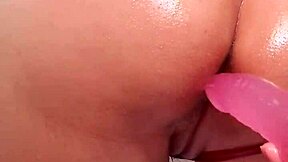 Sexy Latina With Big Ass Masturbates To Squirts Then Anal