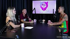 have you seen the compilation of caroleta roots on bora cast with bruna carlos? part 2 on sheer red, with big ass in lingerie