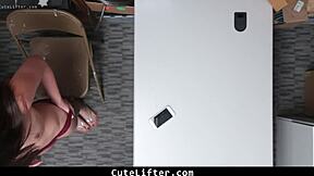 Avi Love Submits To Guard's Monster Cock At Work