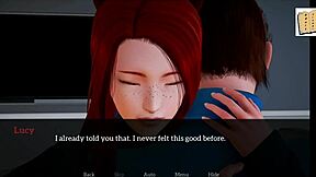 Big Tits Brunette Ass Game With Monster Cock