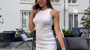 shelena, the new pornstar, gets fucked hard by joe dimarco in a rough session.