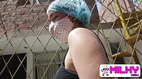 Venezuelan Latina Fucked Quickly In Pussy On Street