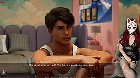 blonde milf plays game with stepsister