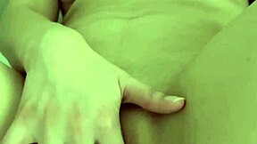 The cute girl masturbates with a dildo for you