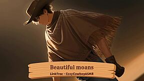 young guy moans during solo