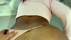 was gonna clean the bathroom but ended up with my ass gaped and full of cum