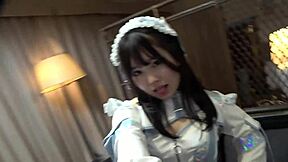 Wanna be an idol? Then let me bang this cyber maid beauty with creampie! - Luna, 20