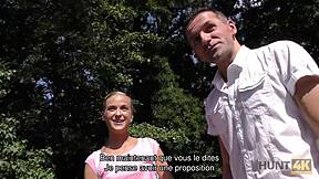 Ella nearly loses wallet but finds wild sex for cash in pov