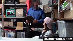 Officer bends hayden hennessy over for rough sex 😏