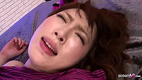 perfect tits japanese teen tricked into creampie defloration