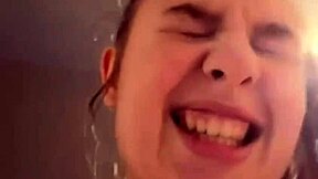 girl gets extreme public training at the gym.