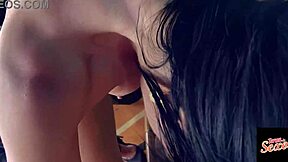 Producer's view of elisa sanches in cowgirl action