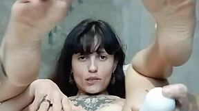 The young girl fucks her hot ass with a big cock in hardcore action