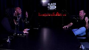 levou uma surra de bunda da morena mas pediu arrego ent�o pediu pro apresentador que a deixou de peitos de fora - carlos urach watch on sheer red. interview domination latina sexy brunette public humiliation black interracial amateurs