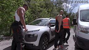 Kaitlyn Katsaros In 5On1 Extreme Scene Before Wedding