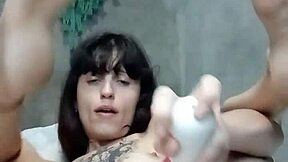 The young girl fucks her hot ass with a big cock in hardcore action