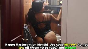 Latina enjoys tantaly sex doll with best friend during masturbation month