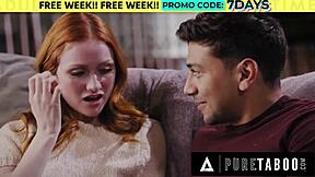 Furious milf catches stepson with stepsister on cam