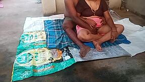 desi aunty enjoys intimate moments with young 18+ boy in bedroom.