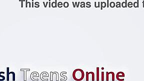 British Teen Sucks Dick and Gets Fucked Hard!