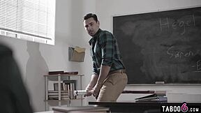 Cheerleader Teen 18+ Lily Larimar Complimented By Her Much Older Teacher Ryan Driller