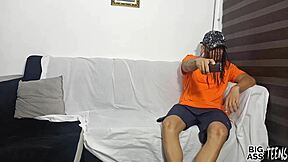 i love daddy's cock on the sofa 😏