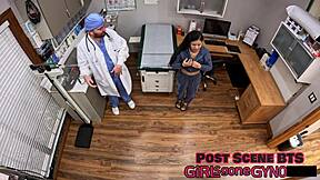 mya bratty orphan gets fingered in cheerleading physical