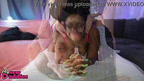 I am the black girl rough fucked by white boy.