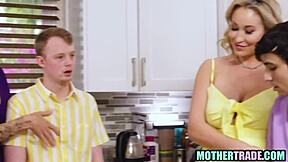 Best stepmoms ever teach stepsons wild sex tricks! 🔥