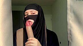 i'm the slutty muslim teacher deepthroat'n with toe lick'n and facial