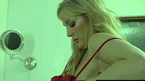 Raunchy stepdaughter tempts stepdad in bedroom with deepthroat