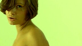 I watch slim hottie Flavia C work that huge toy deep in her tight pussy