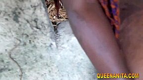 Exploring the uncompleted building with African and Indian young women in a casual setting.