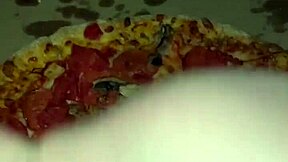 SnowWhite masturbates with food in Los Angeles