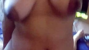 Sex with ex-girlfriend with big tits moaning loudly?