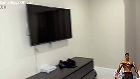 Stephanie love gets creampied while hubby bangs the door down, in dont creampie my cheatin wife