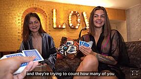 fucked in tight wet pussy and kissed a girl for losing the game