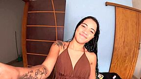 Boyceta Joins Girls' Party And Takes Cock In Bathroom