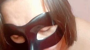 mexican stepmom masturbates for stepson, craving his cock and cum