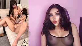 Karely Ruiz Fucking Her Friend Robertita To Intense Orgasm!